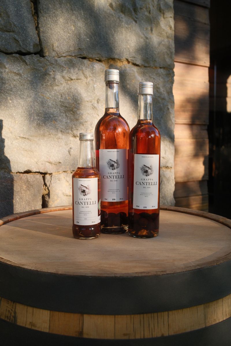 Grappa de Cabernet com Infusão